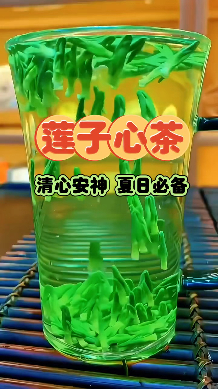 莲子心茶 清心安神 夏日必备