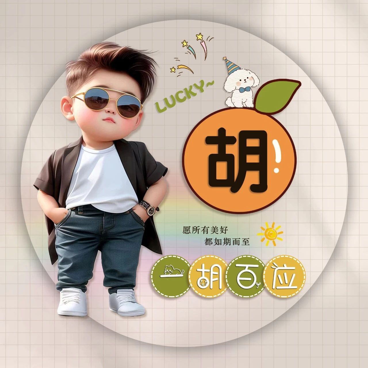 姓氏头像:胡,蔡……#头像# #动态连更挑战# #热点引擎计划