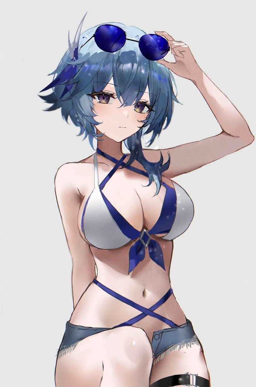 穿泳装的优菈骑士长也太美了吧!#原神