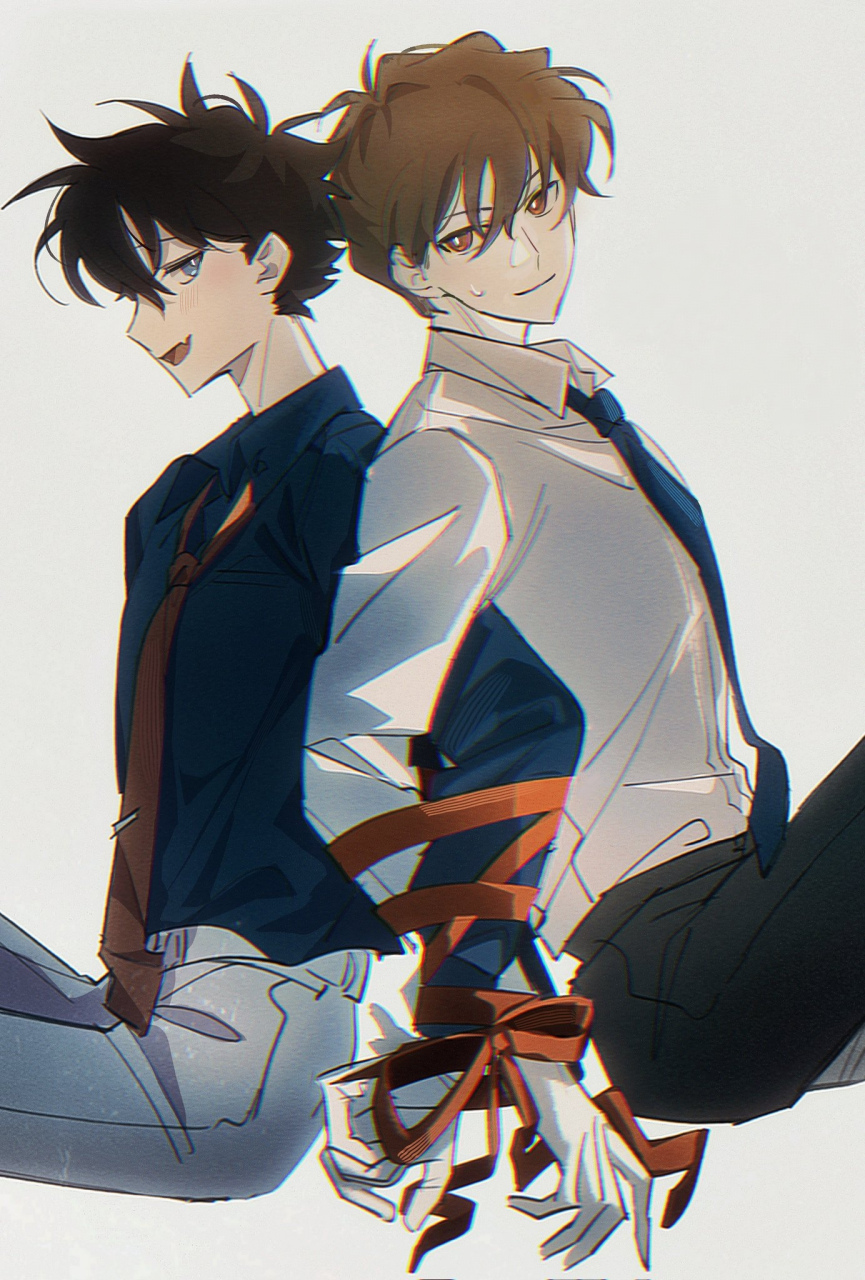 怪盗基德和白马探真的好磕啊#动态夏日征集令# #名侦探柯南