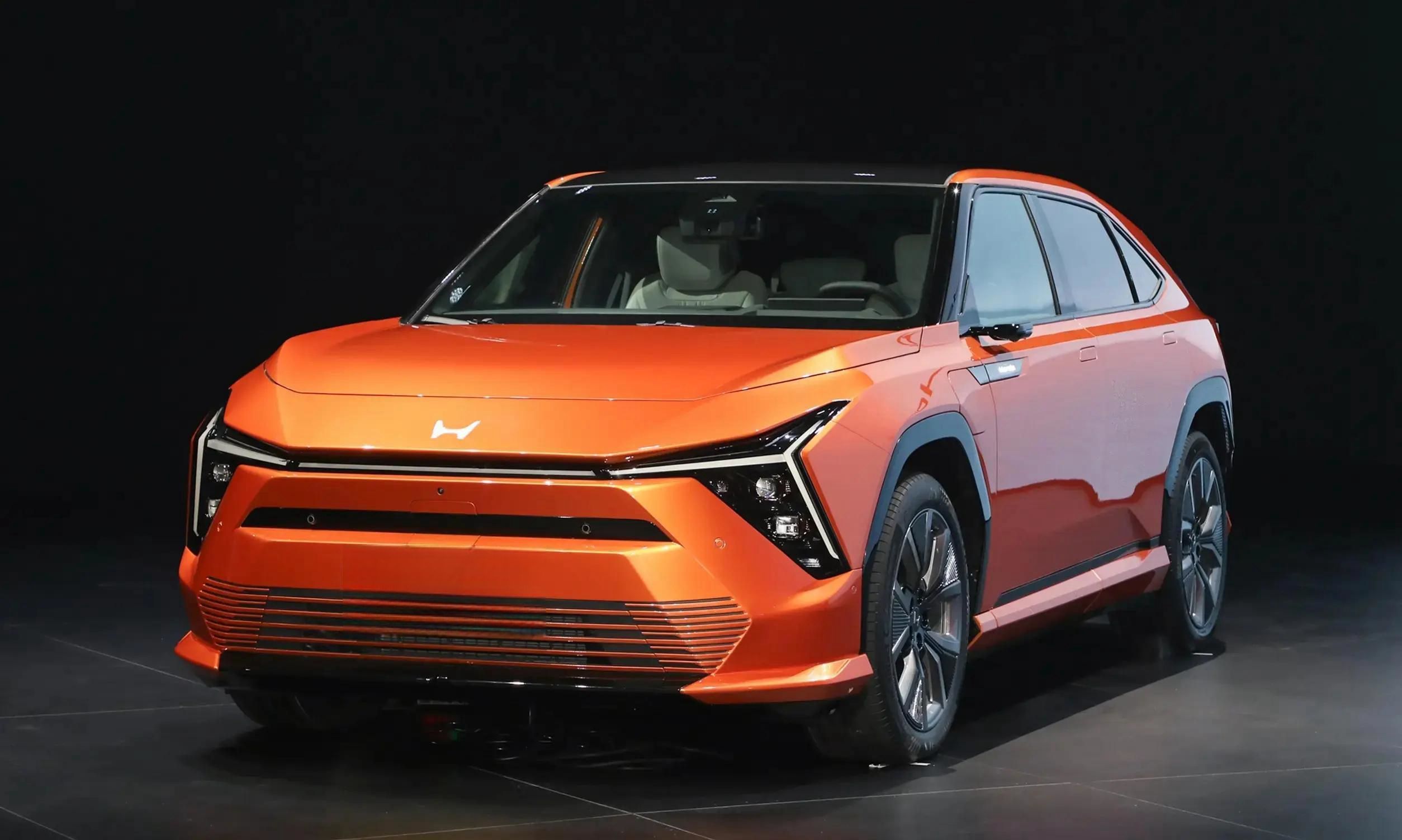 东风本田发布全新纯电中型suv烨s7,配备高科技电子外后视镜