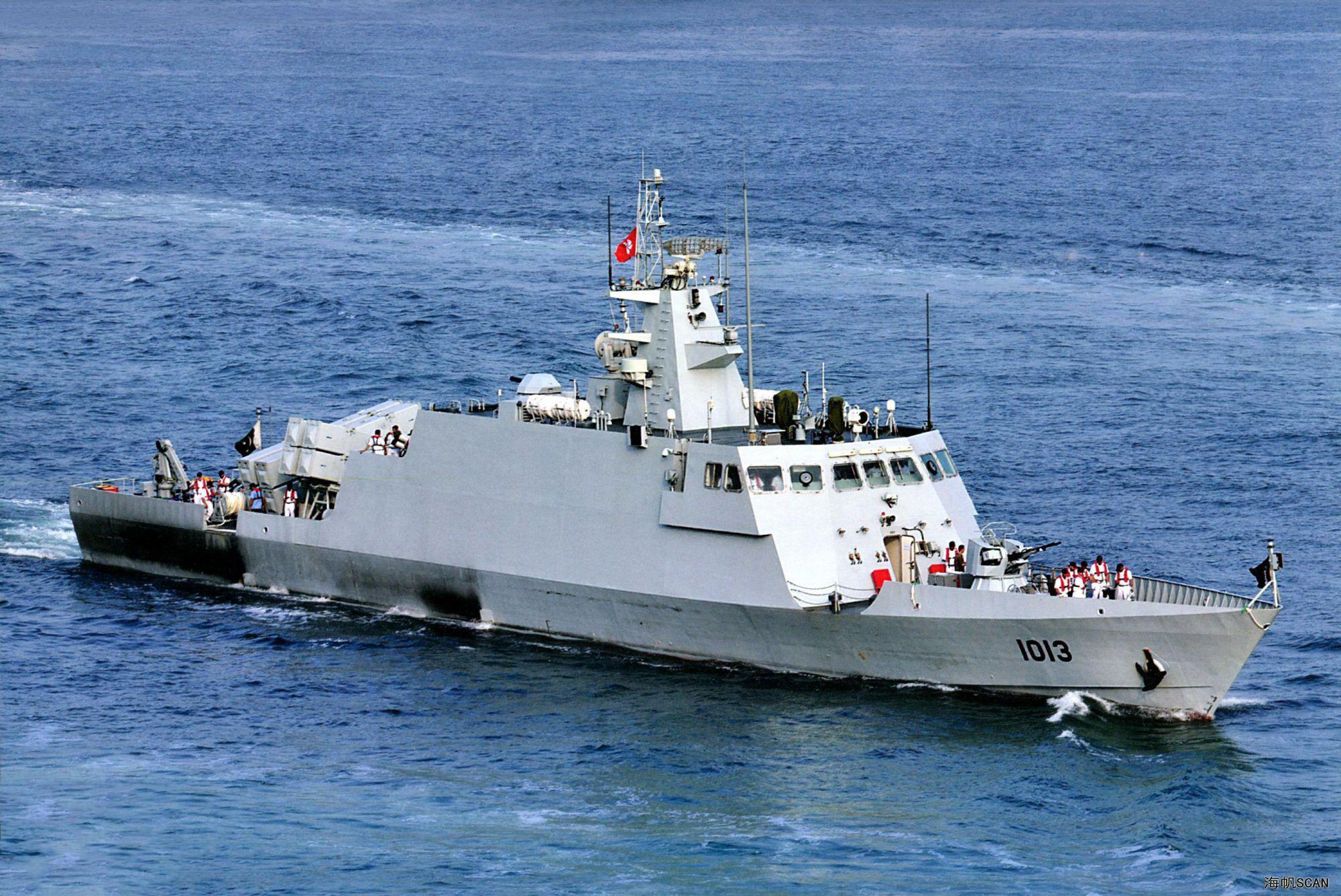 中国设计,装备六枚鹰击62反舰导弹!巴基斯坦阿兹玛特级导弹艇!