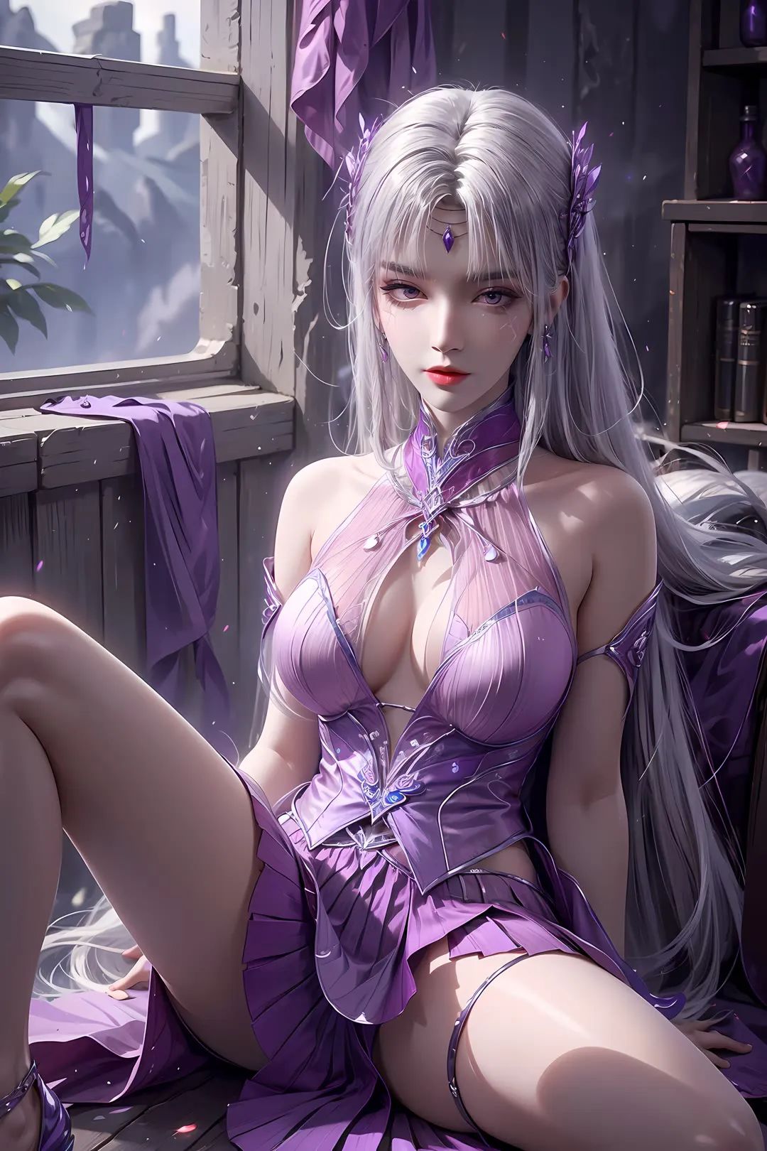 《斗破苍穹》:国漫女神高清壁纸,小医仙 性感火辣!