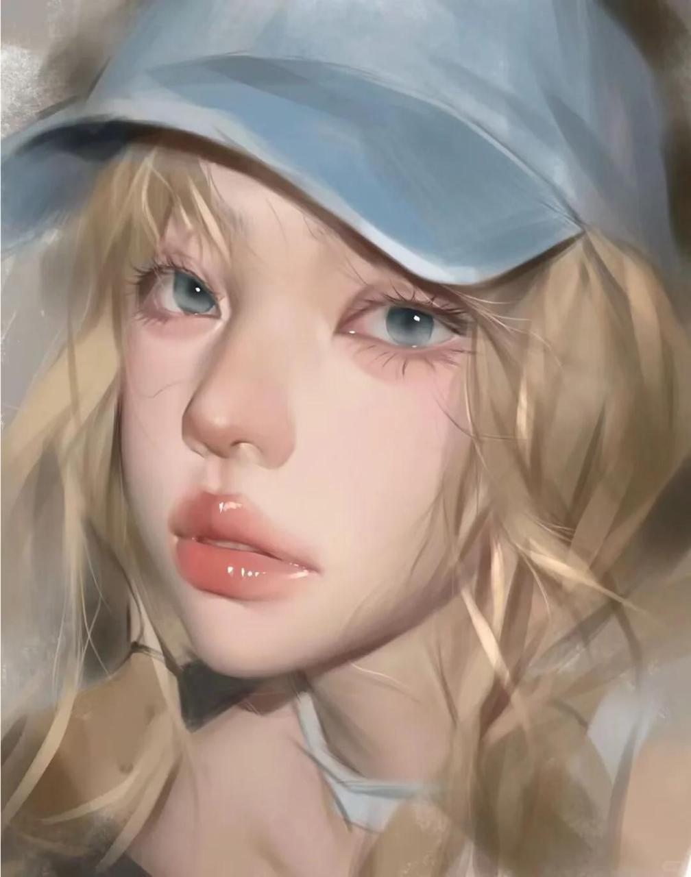 🎨板绘厚涂女生头像画法教程👧 让我们一起走进板绘厚涂女生头像