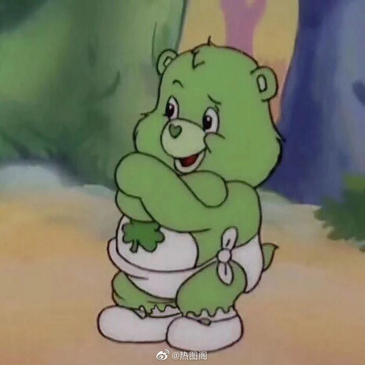 carebears爱心熊头像图片