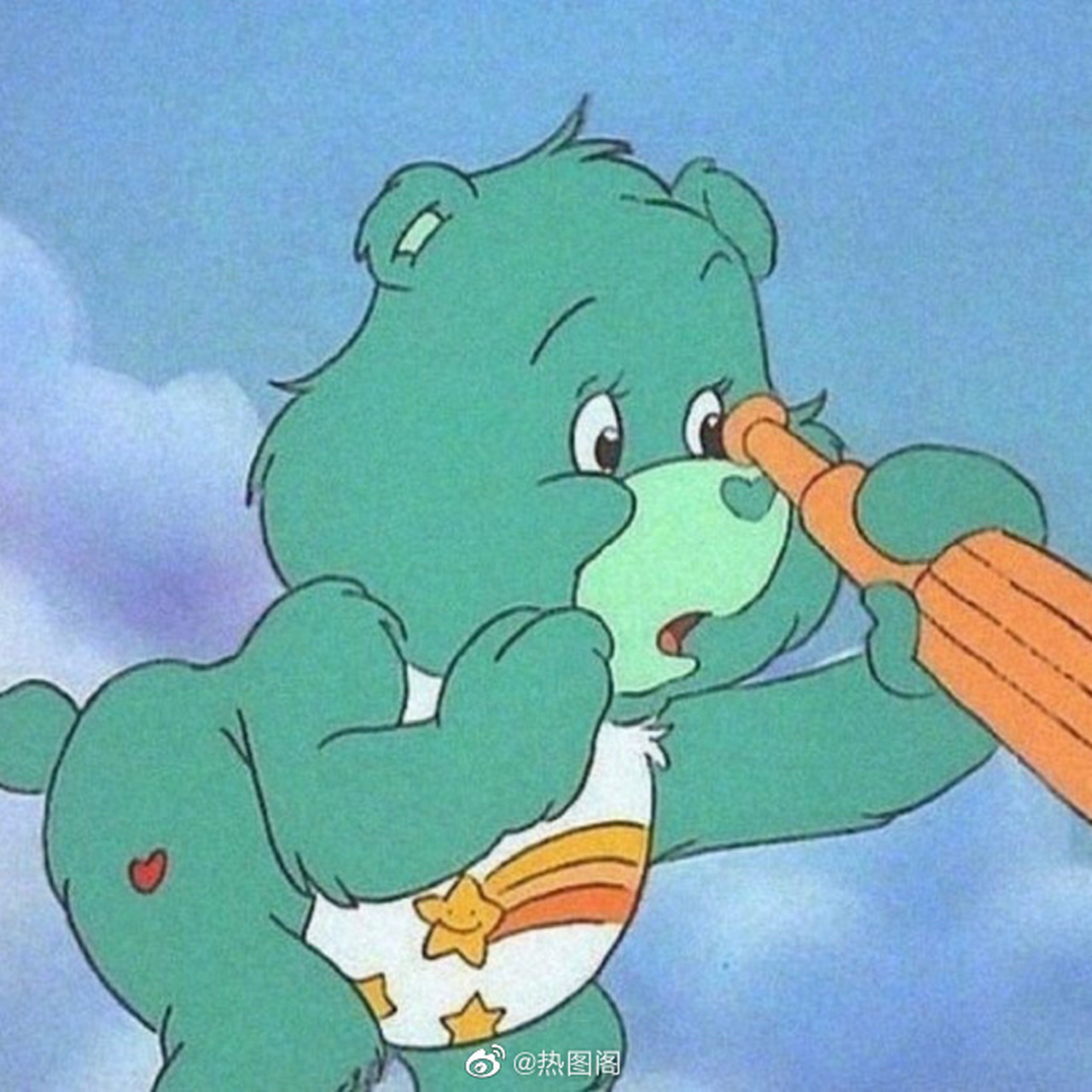 carebears爱心熊头像图片