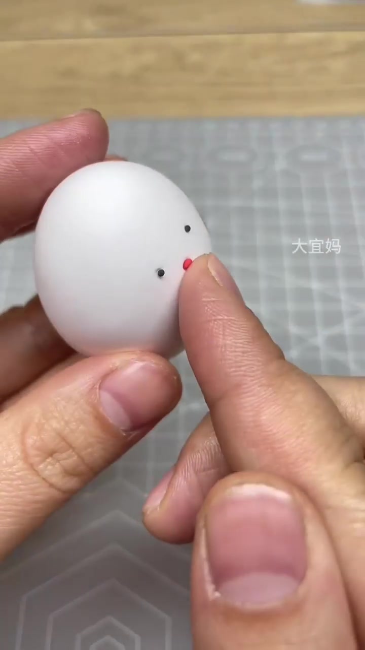 兔子粘土制作超轻粘土手工 我的手工日常 手工 亲子手工