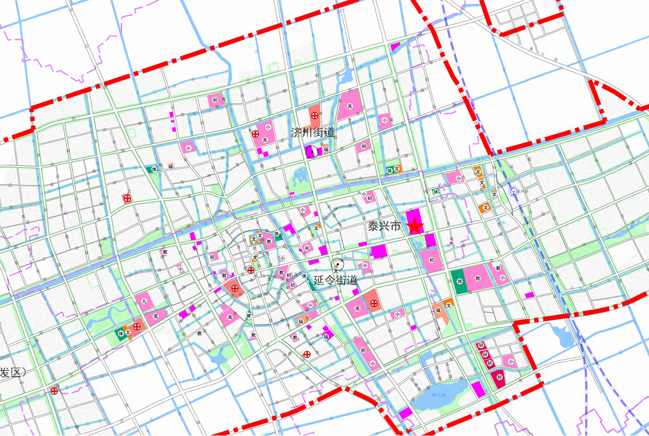 泰兴市最新规划图图片