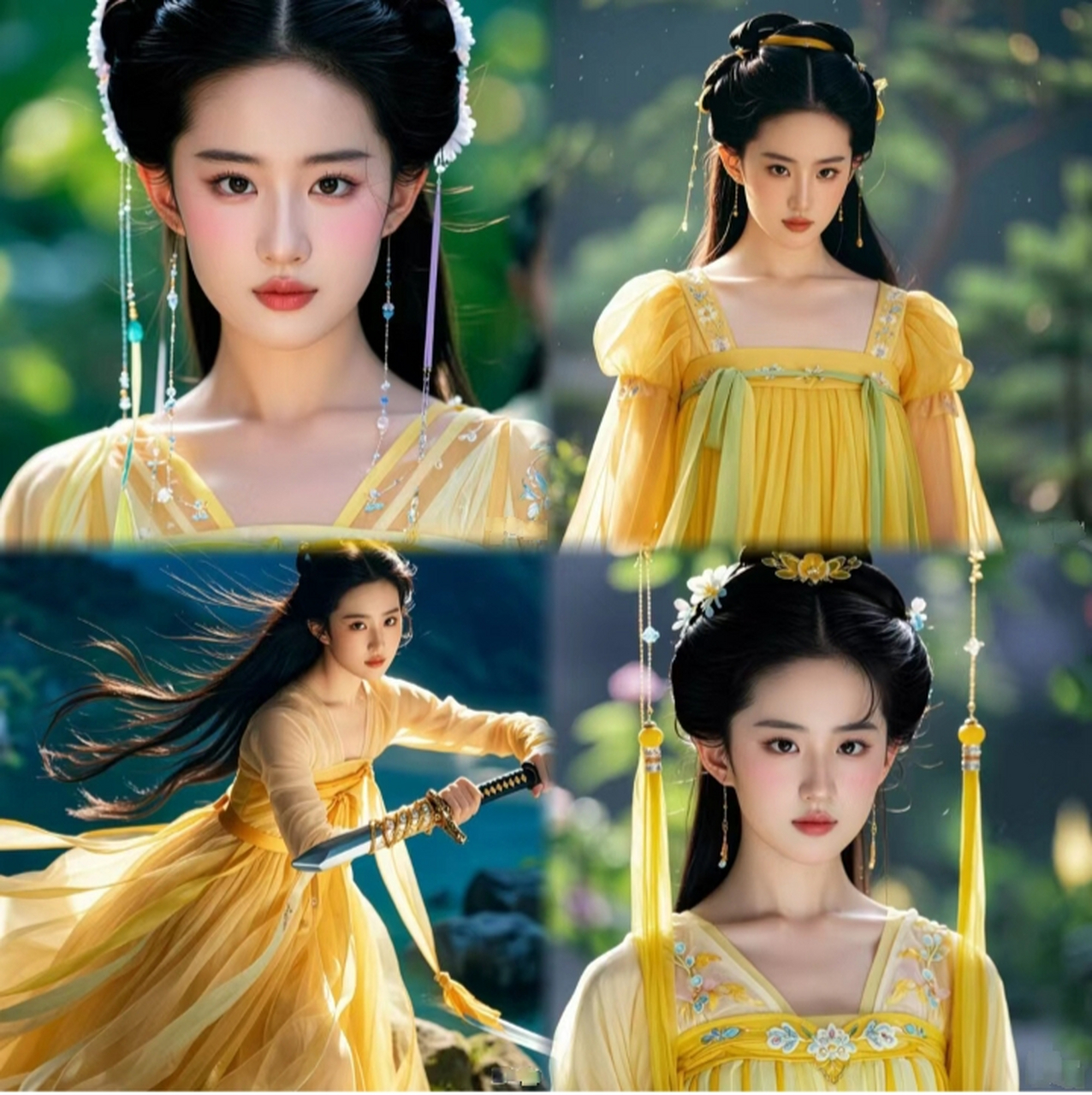 我心中的七仙女 好喜欢欢天喜地七仙女这种全员仙女的剧 满屏漂亮女