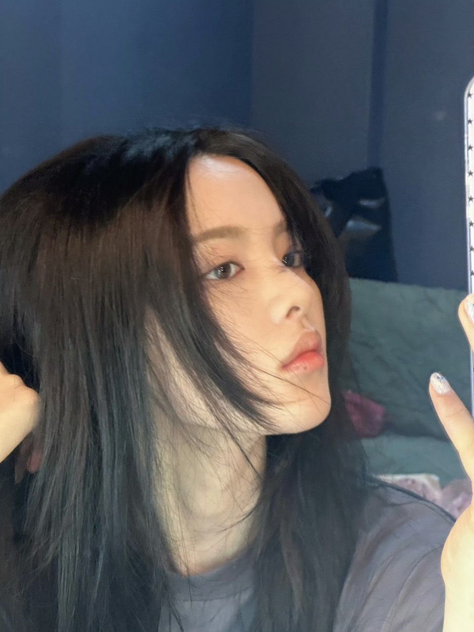 杨超越自拍,这是素颜吗?