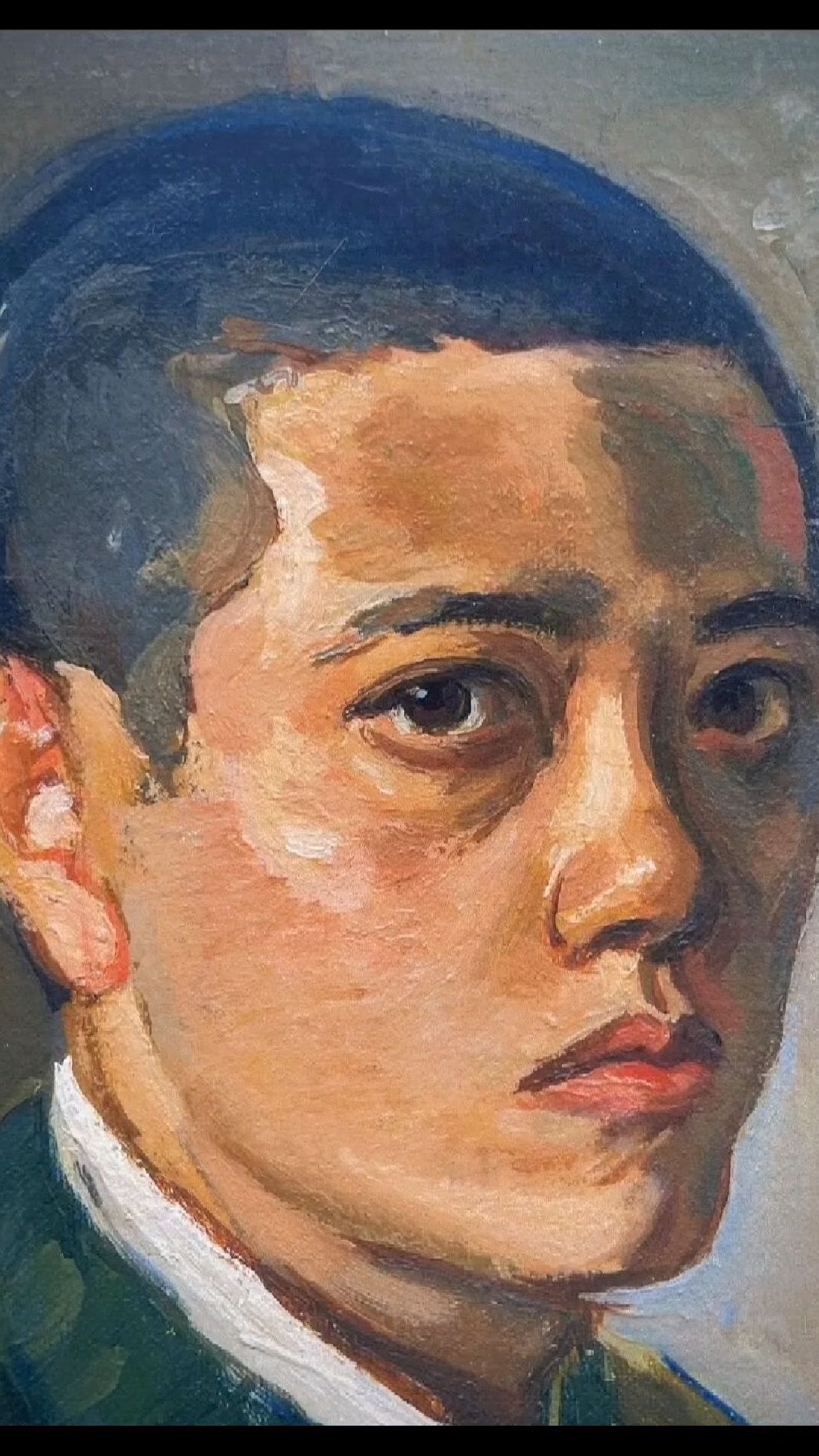 陈丹青的这幅自画像你感觉怎样!