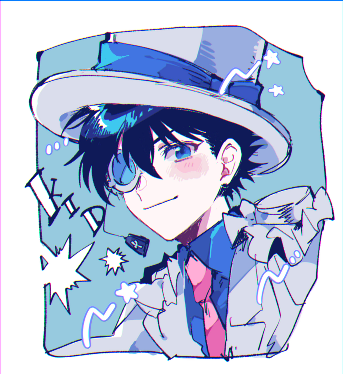 怪盗基德,帅就一个字#热点引擎计划# #名侦探柯南