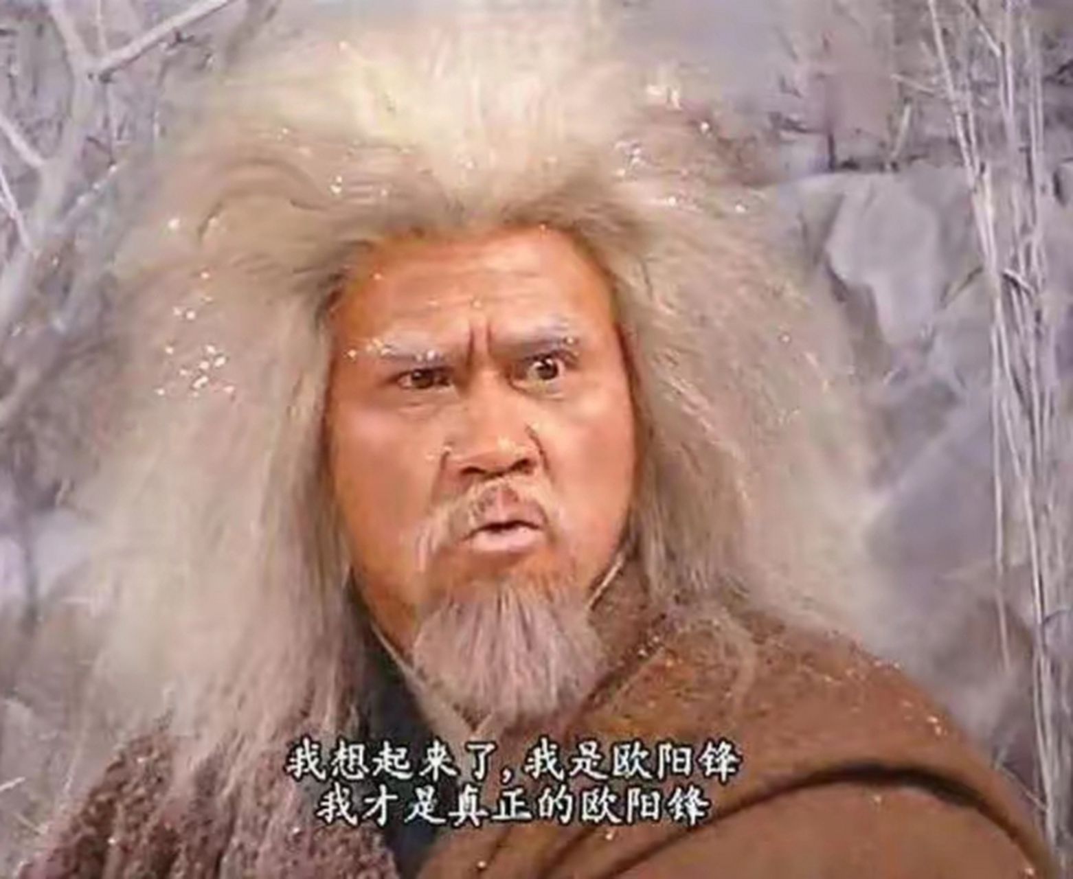 在《神雕侠侣》原著里,当洪七公与欧阳锋展开第二次内力比拼之时,有