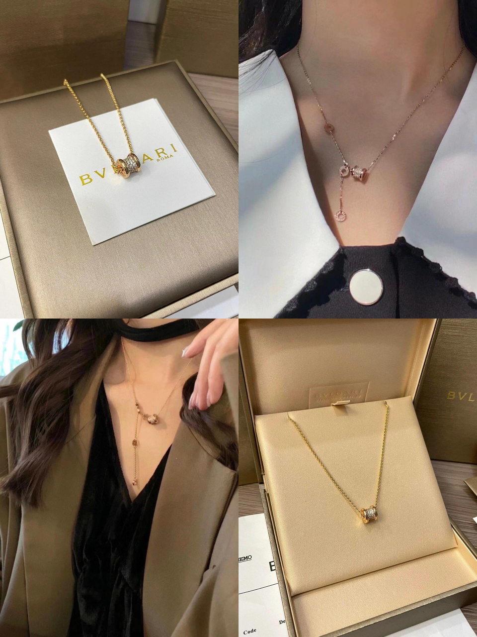 【bvlgari】宝格丽小蛮腰项链,精致闪耀99