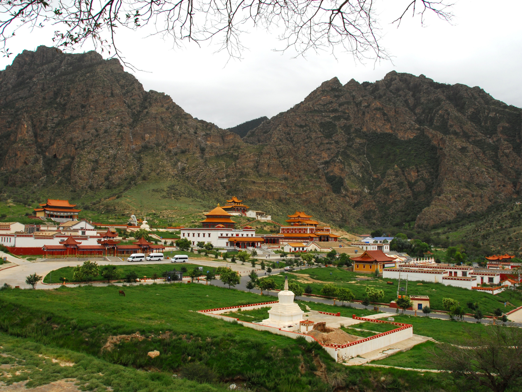 活力内蒙古#贺兰山广宗寺:一个有着悠久历史和深厚文化底蕴的藏传