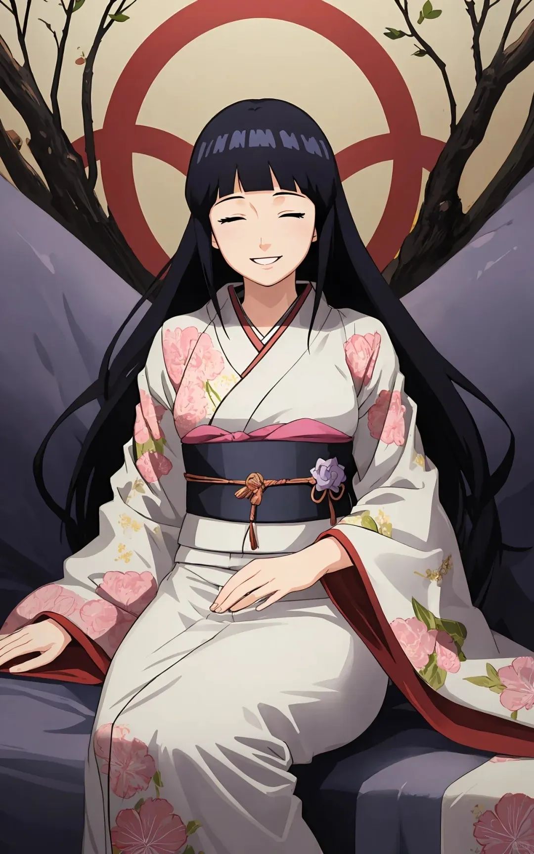 火影忍者,和服雏田,大小姐简直太太太迷人了