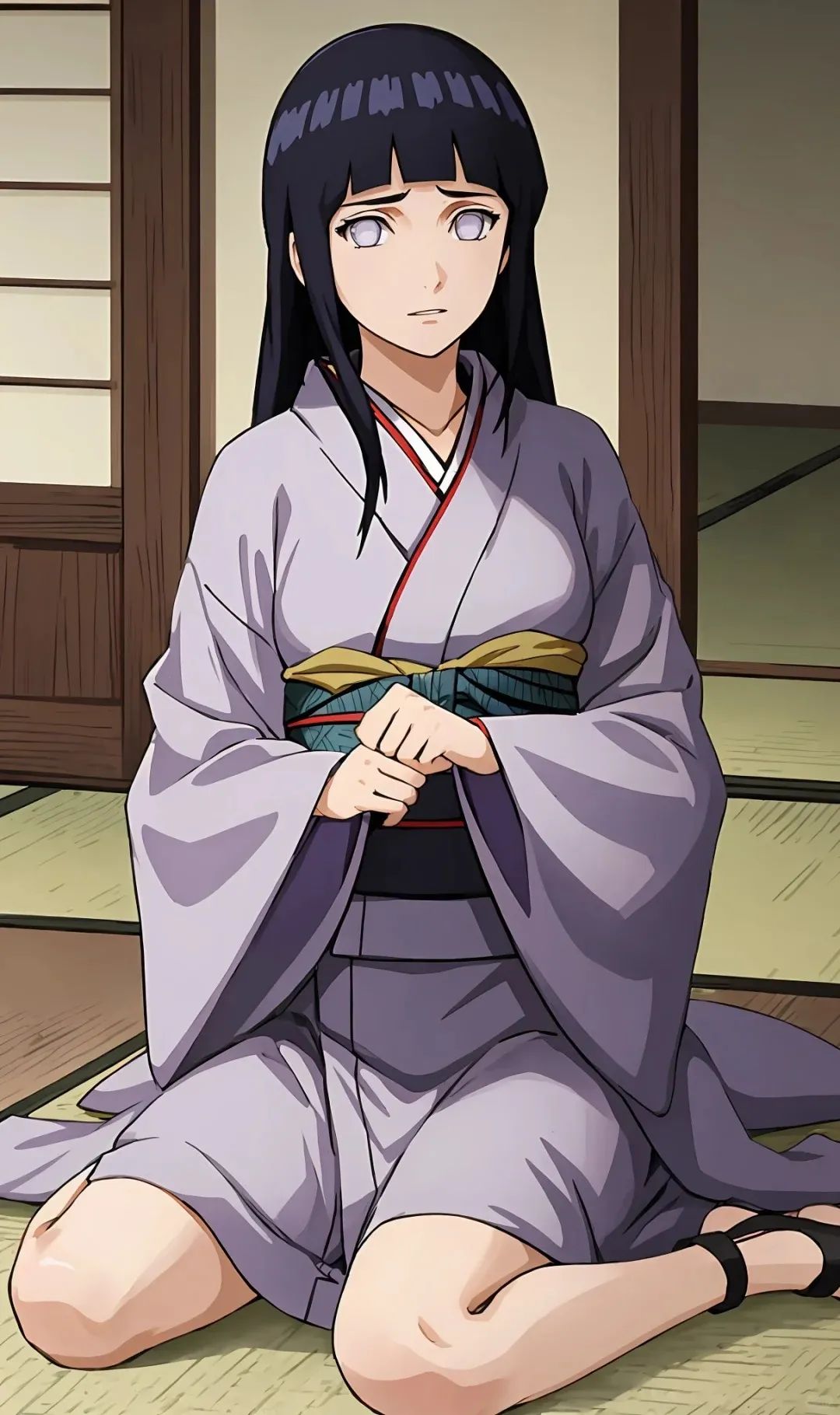 火影忍者,和服雏田,大小姐简直太太太迷人了