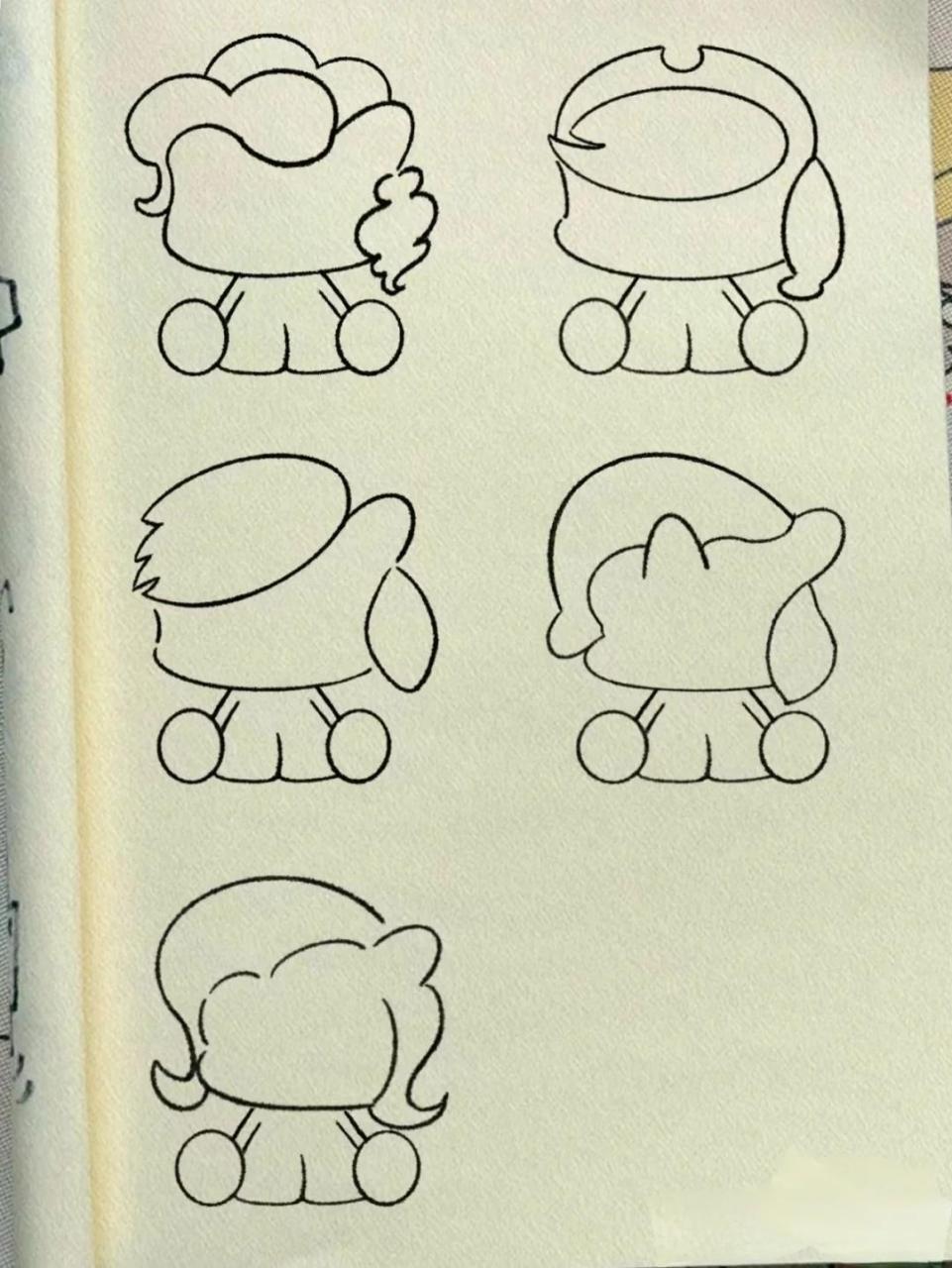 小马宝莉简笔画!
