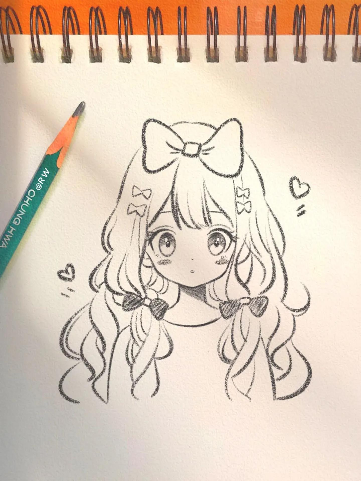 超可爱简笔画过程