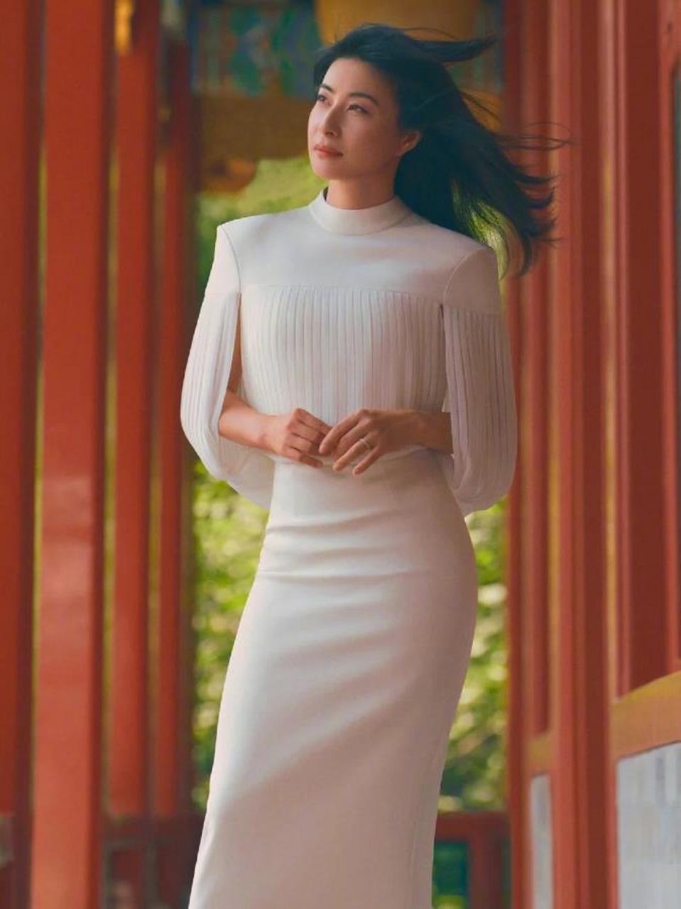 跳水皇后郭晶晶故宫拍大片