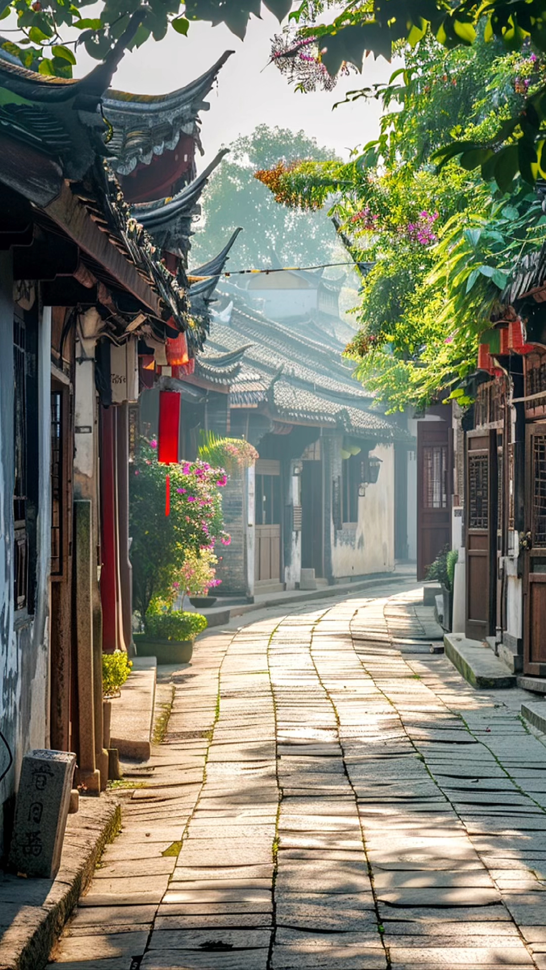 光影斑驳古街景,唤醒心底那份怀旧情!