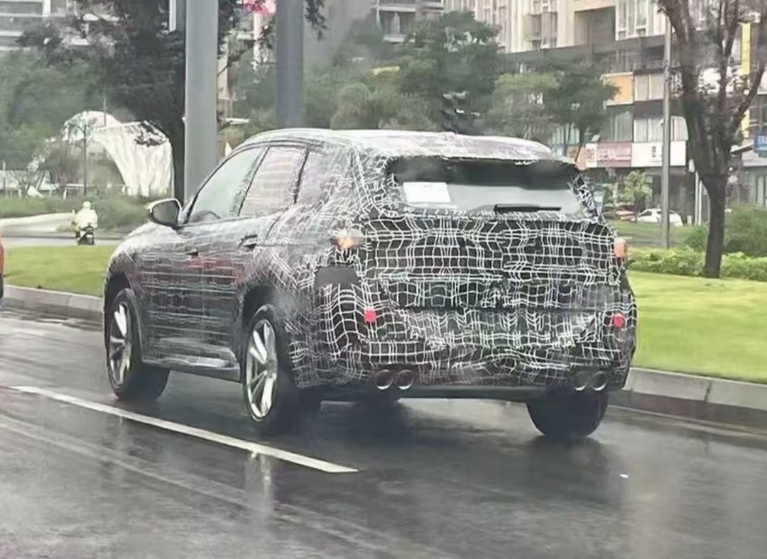 全新一代宝马x3海外首秀,国内加长版谍照曝光,你猜加长了多少?