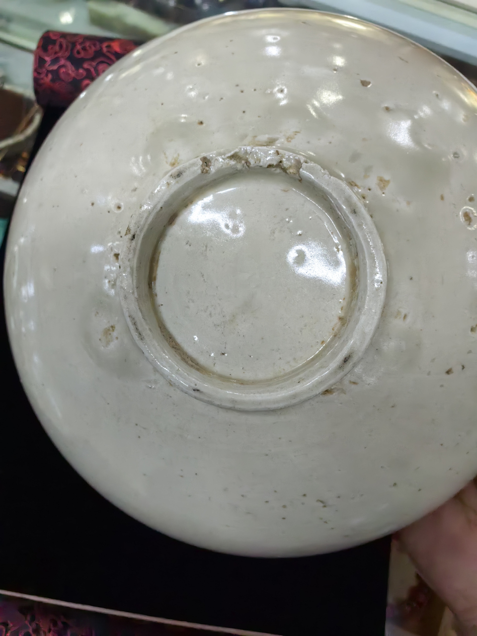 辽金时期的定窑大海碗.