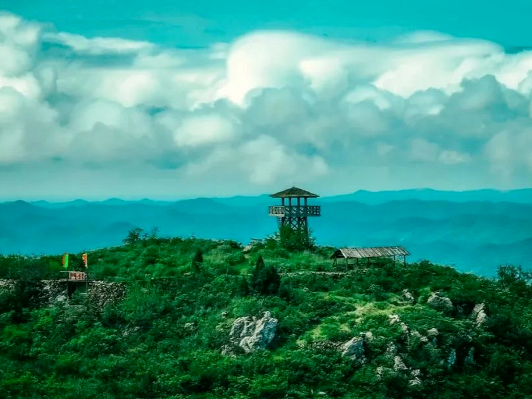 来我的家乡玩一夏#荆门绿林山:以著名的"绿林起义"而闻名于世.