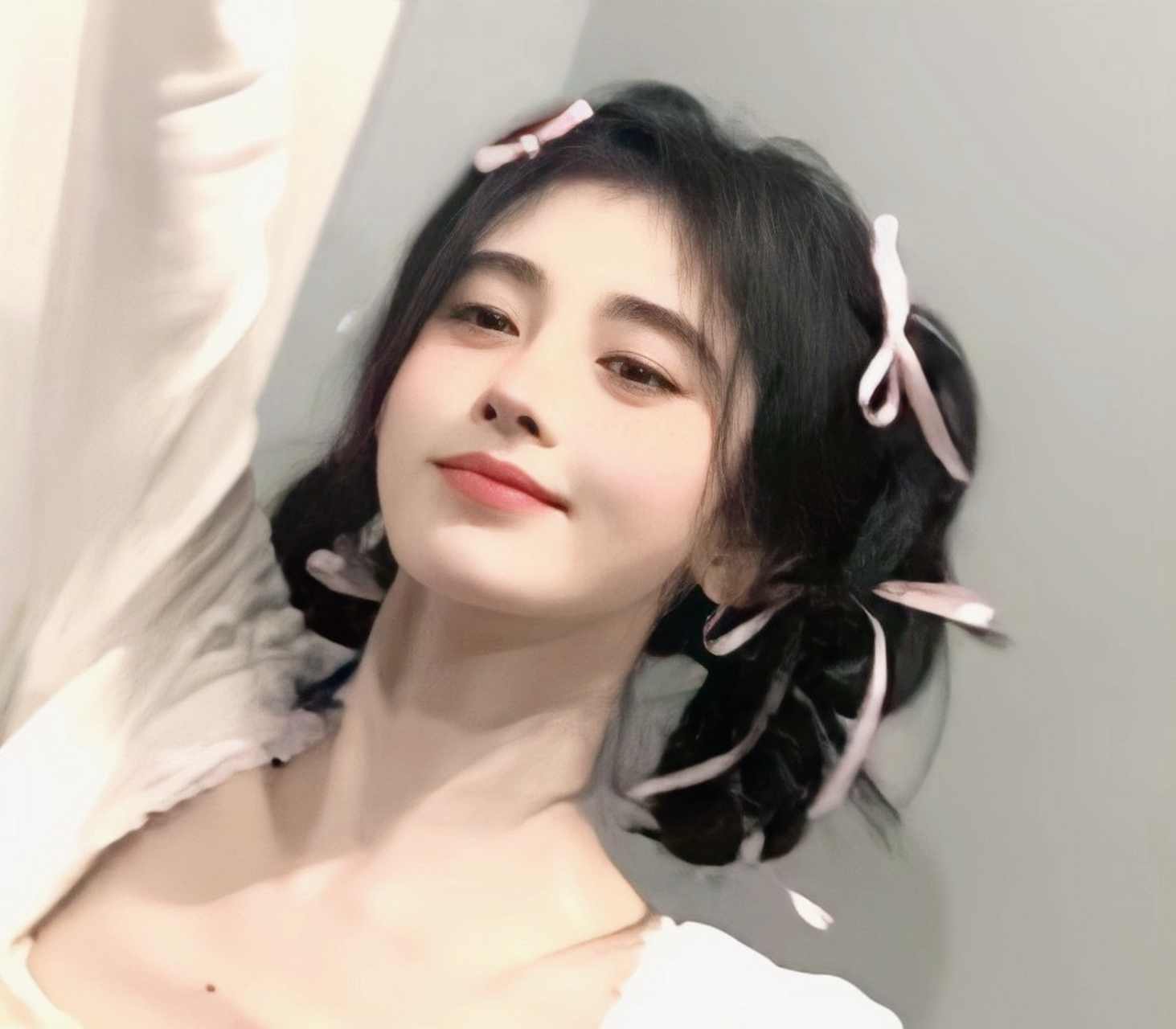 鞠婧祎的一组元气小清新头像合集