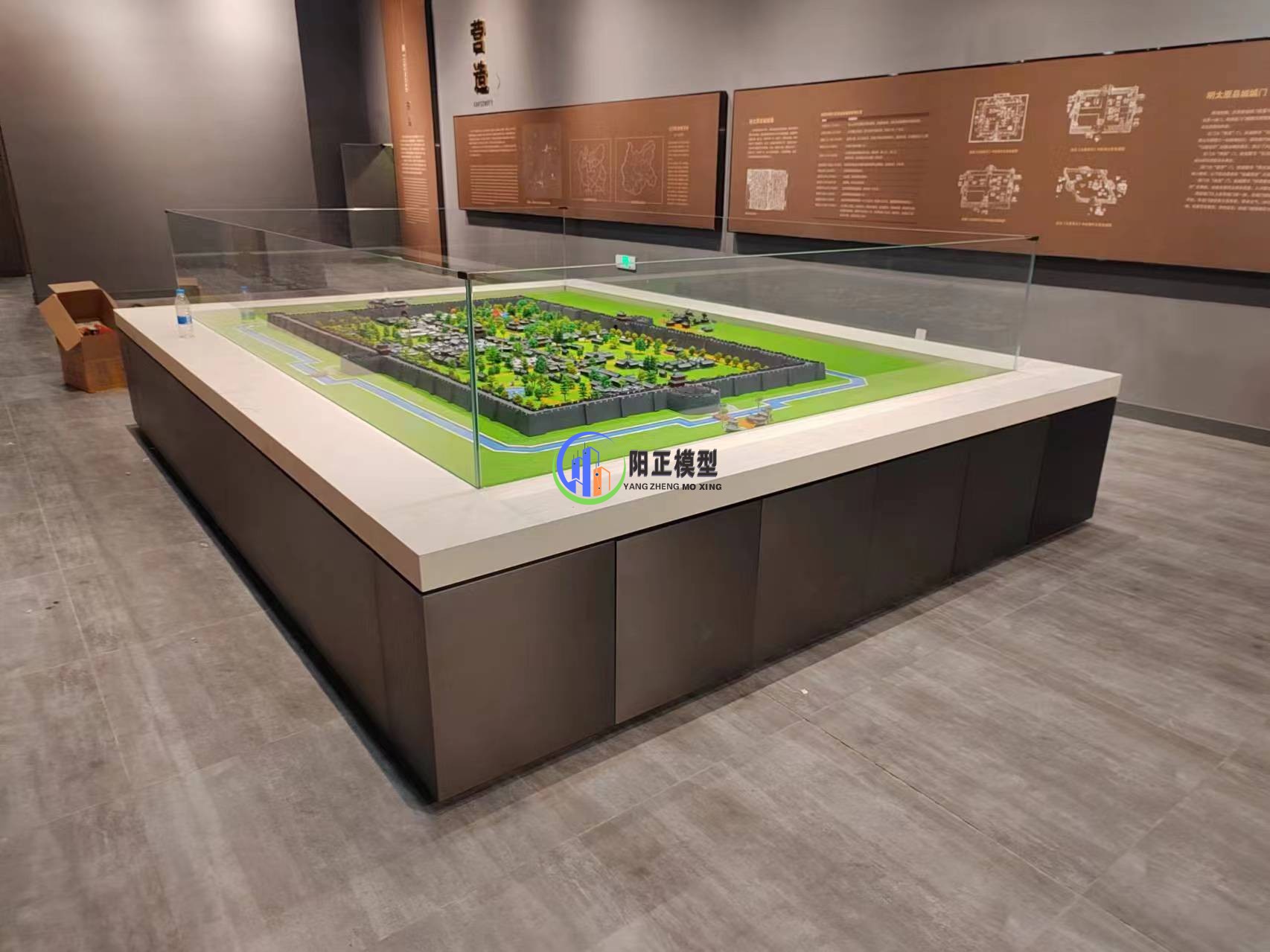 山西古建筑沙盘模型展示