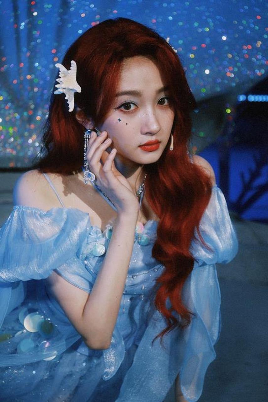 关晓彤美人鱼造型也太有仙气了
