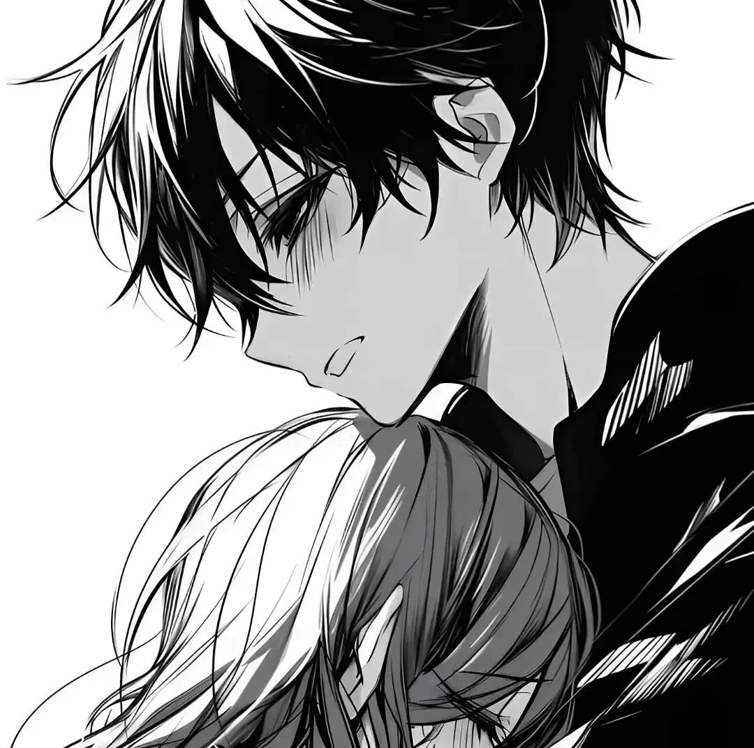 情头|存一期经典黑白动漫情头