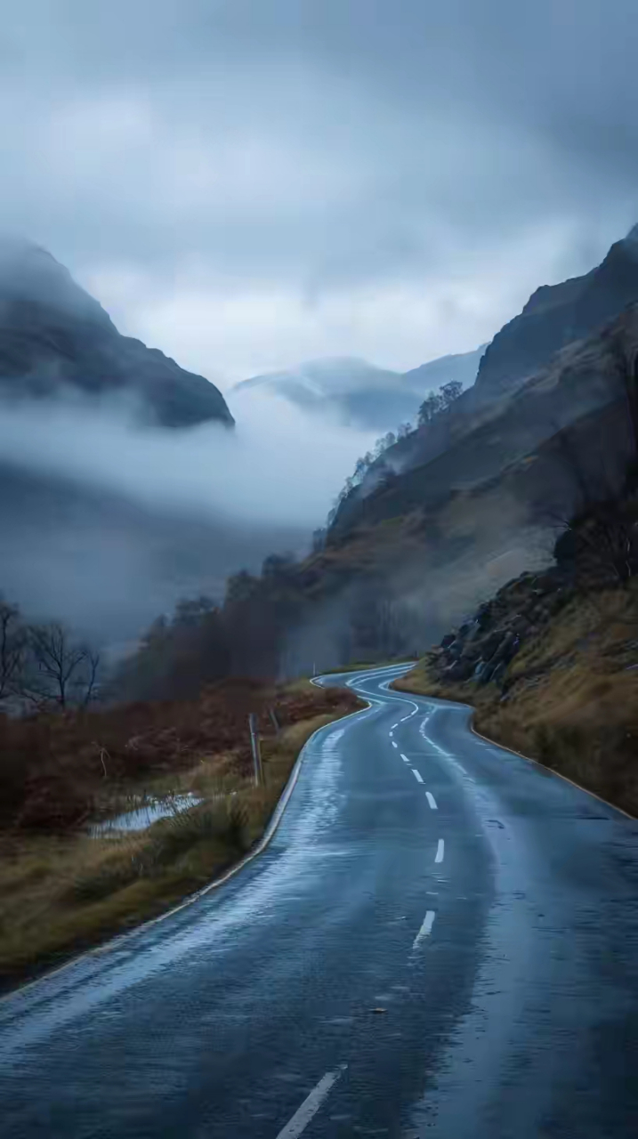 苹果山路壁纸图片