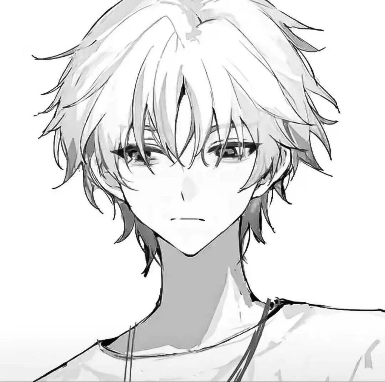 动漫男头:白毛奶狗,爱情我有