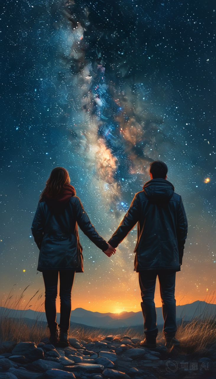 情侣旅行# #治愈系风景# #星空