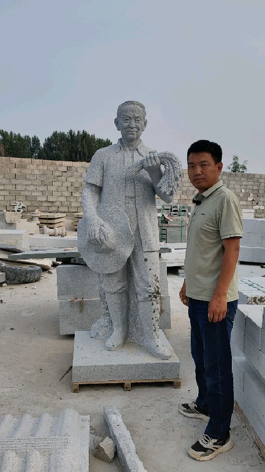 名人雕塑石雕人物
