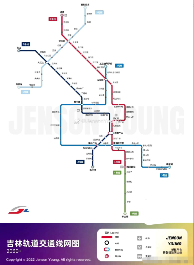 吉林市轻轨最新规划图图片