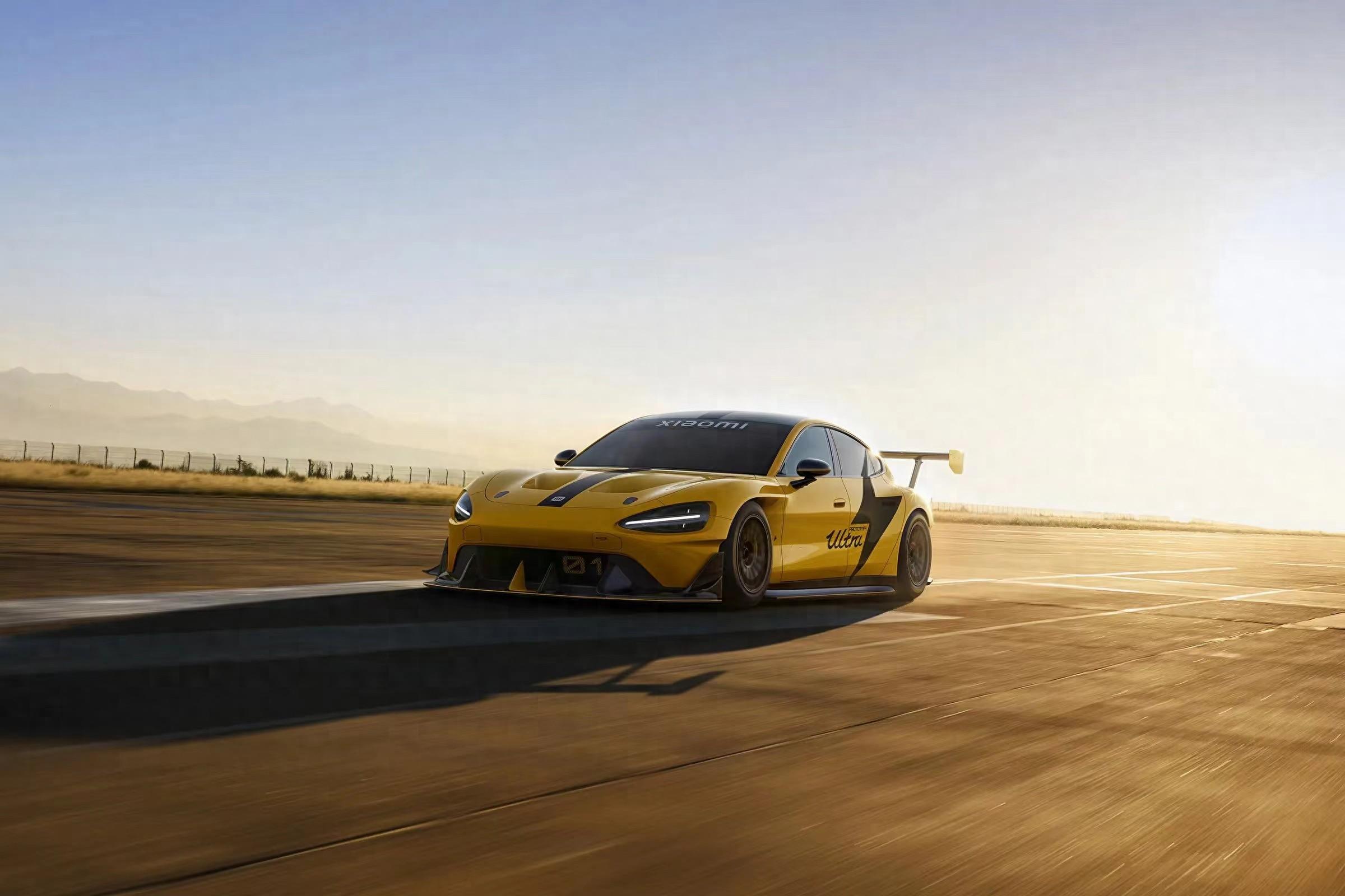 最大功率1548ps,"零百"1.97秒,小米su7 ultra原型车官图发布