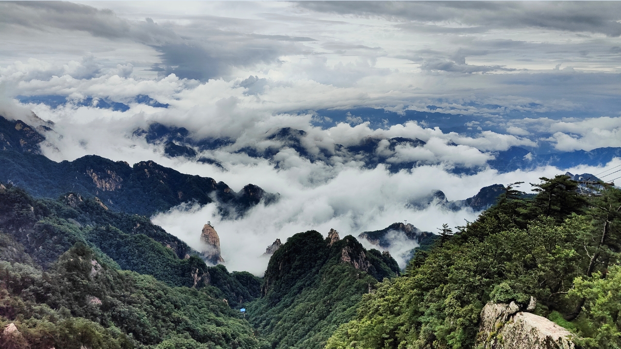 趣游尧山 清凉一夏│日出云海