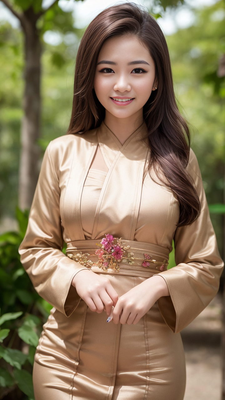 泰国美女,看上去好温柔,好清纯呀