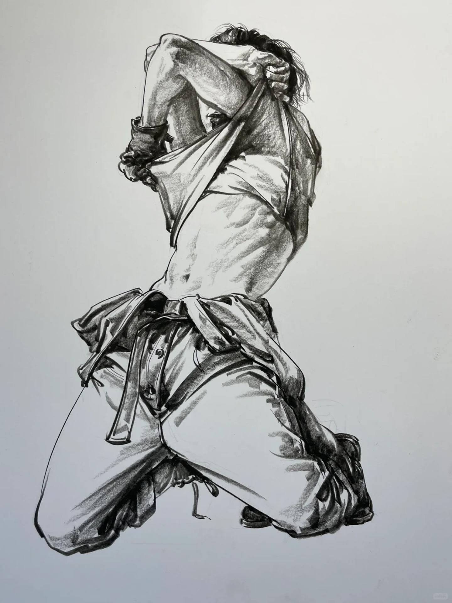 速写单人临摹资料