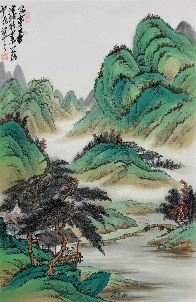 魏云飞山水画
