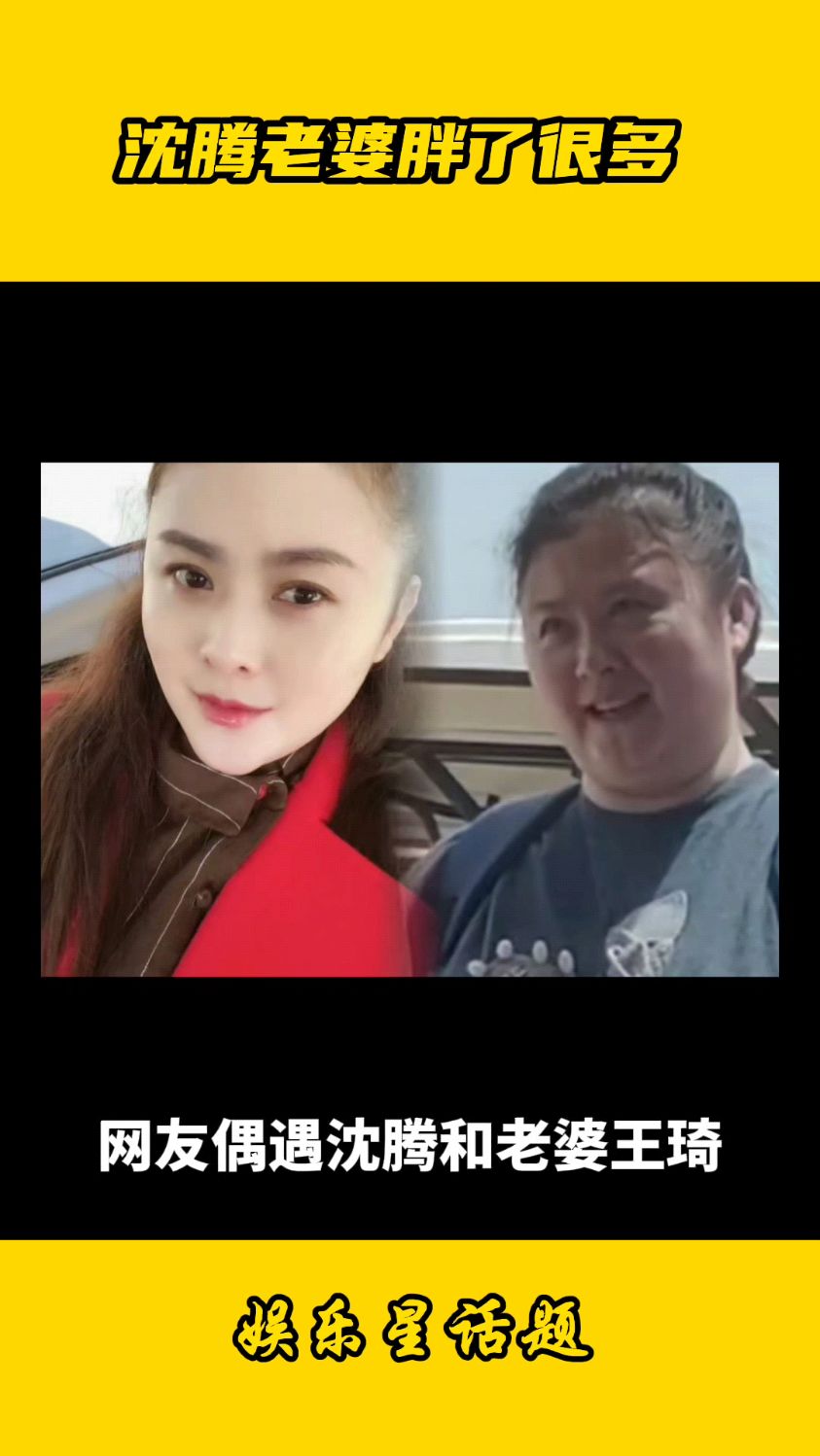 沈腾老婆胖了很多