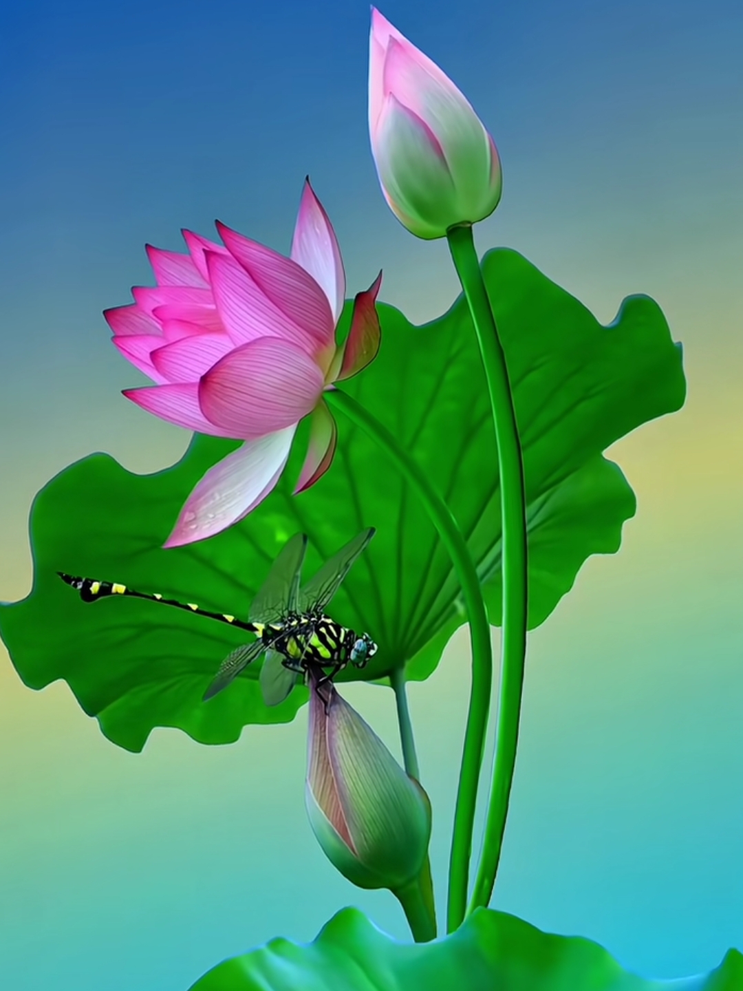 分享美图: 小荷才露尖尖角,早有蜻蜓立上头!#分享清新脱俗的荷花美图