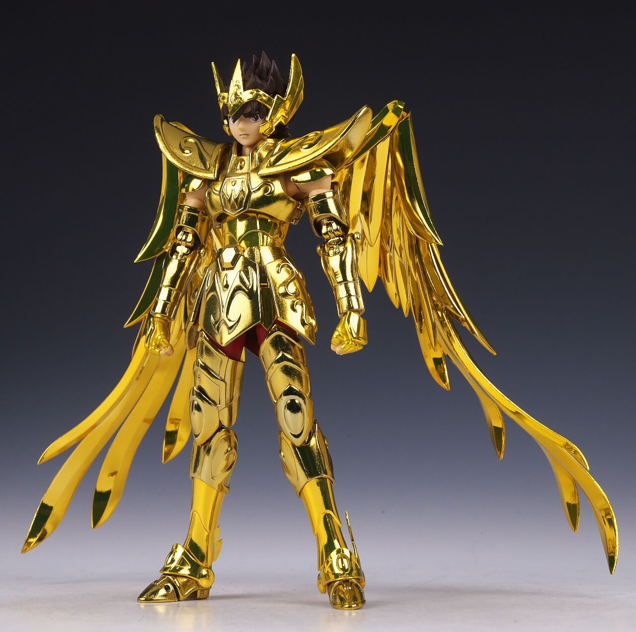 模型欣赏:圣衣神话ex 射手座星矢 黄金圣衣的继承者 玩家实物展示,以