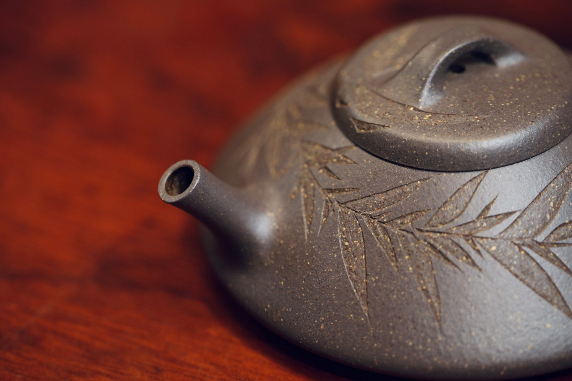 合瓢|优质青灰段|160cc|全手  "合瓢"取石瓢之形体,构思精巧,大开大合