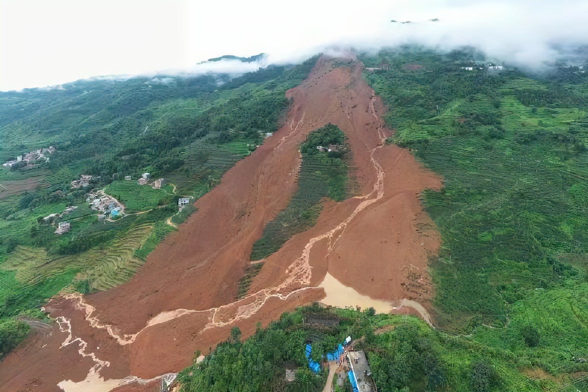 黔江地震图片