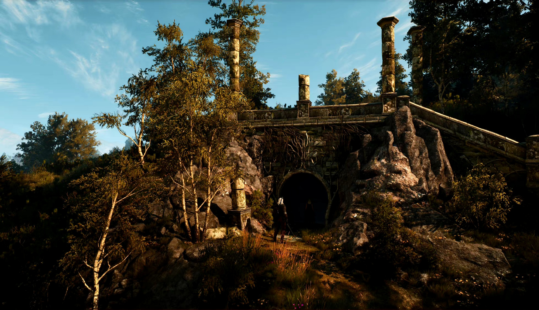 分享一组《巫师3狂猎》摄影作品,截取了游戏中不同地区的风景,展现了