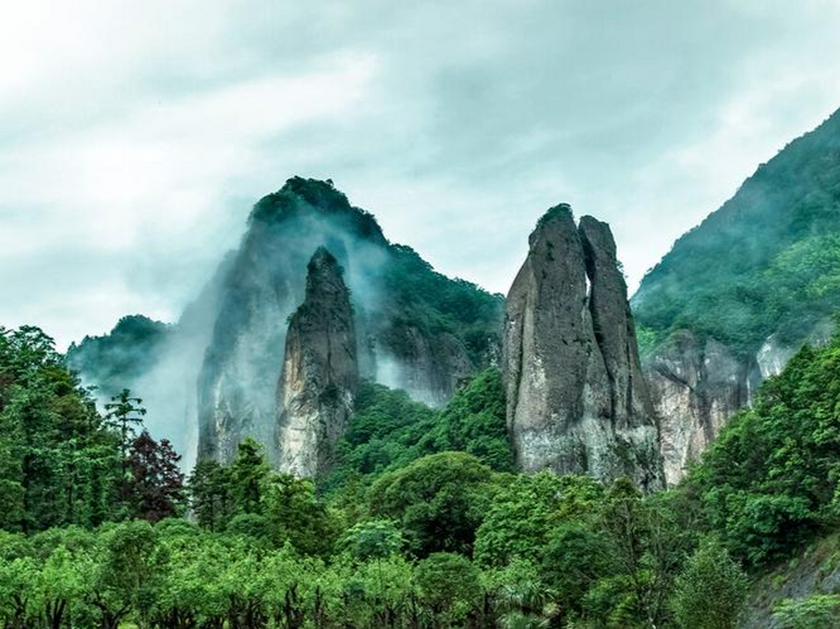 浙江十大名山图片