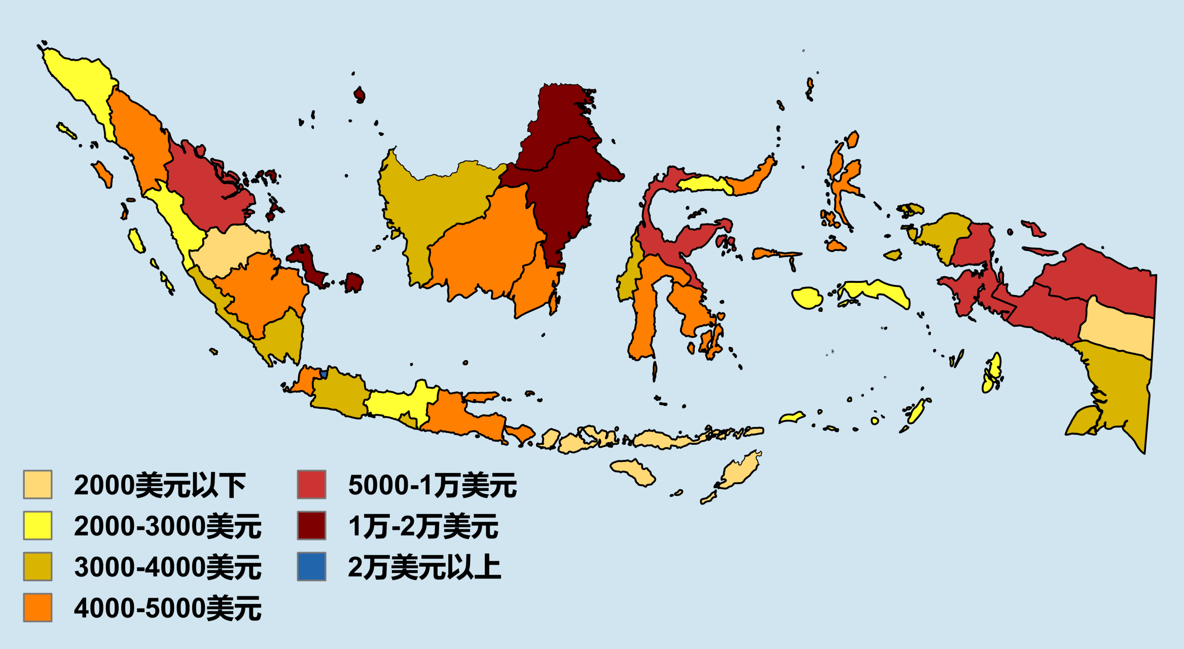 印度尼西亚人均gdp2020图片